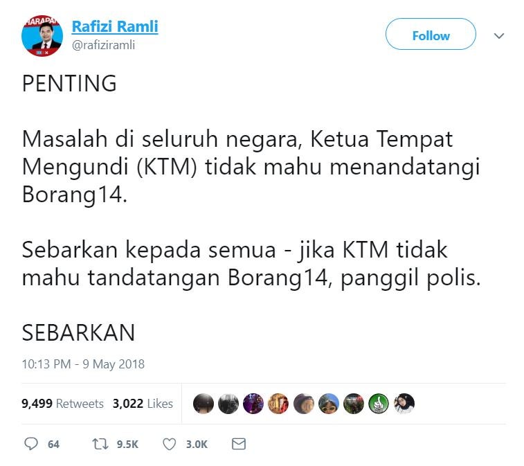 M'sians Are Pleading to Spread Word as Officials Unwilling to Declare Party Winners - WORLD OF BUZZ