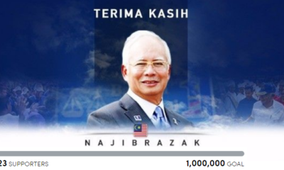 Petition Wants 1 Million People To Thank Najib, Collects Less Than 7,000 So Far - World Of Buzz 1