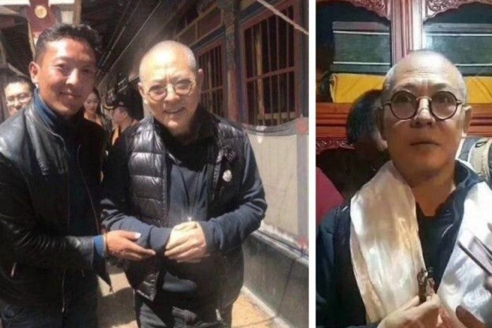Photos of Martial Arts Superstar Jet Li Allegedly Spotted in Tibet in Shock Fans - WORLD OF BUZZ