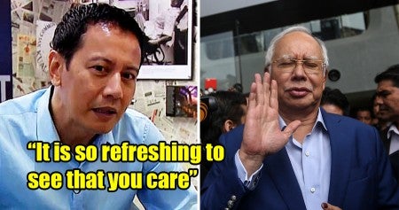 Lawyer Sarcastically Thanks Najib For 'Caring' For The Nation - World Of Buzz