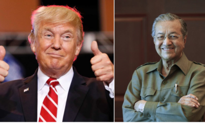Trump Commends Dr Mahathir And Looks Forward To Working Together - World Of Buzz 6