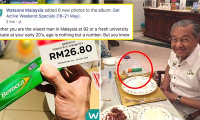 Watsons Malaysia Having Promo On Berocca Supplements, Thanks To Tun M'S 'Suggestion' - World Of Buzz 1