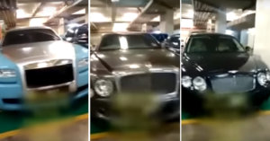 Fleet of Hidden Luxury Vehicles Allegedly Belonging to Najib and Family Discovered in Parking Lot - WORLD OF BUZZ 5