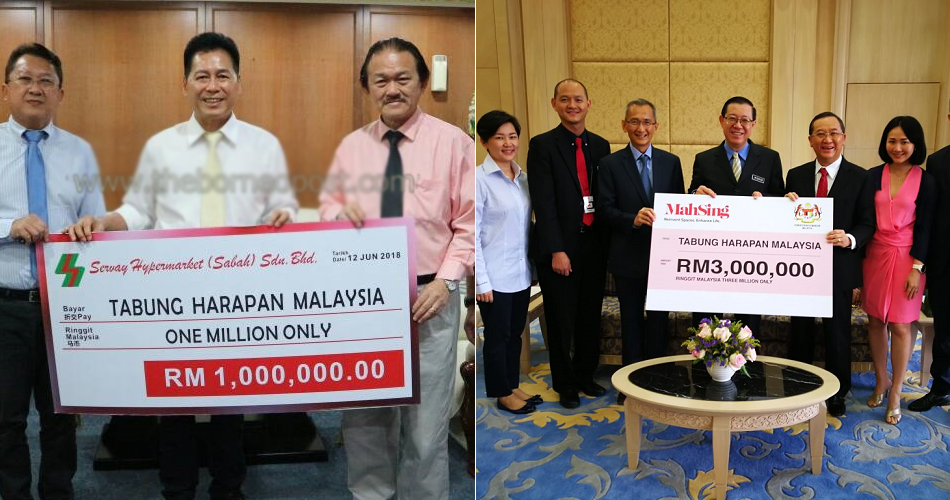 here are four malaysians who donated millions of ringgit to tabung harapan world of buzz 2 1