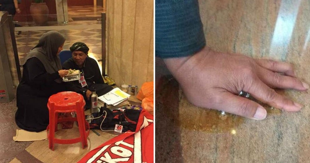 Man Superglues Hand To Floor At Caltex Malaysia Headquarters After Getting Fired World Of Buzz 5