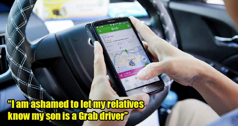 Mother Looks Down On Son'S Grab Driver Job, Ashamed To Tell Relatives - World Of Buzz