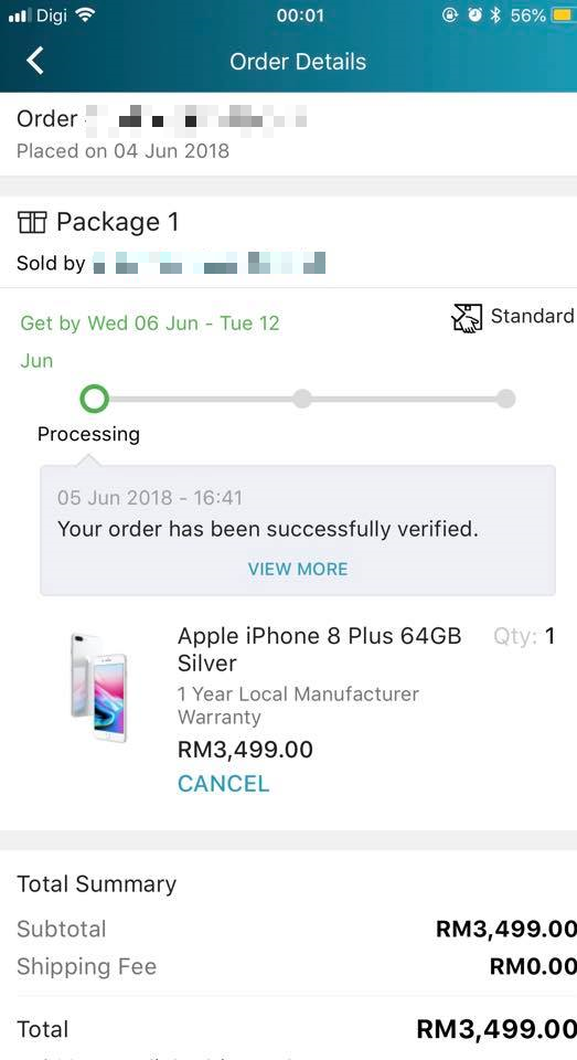 M'sian Girl Shares How She Received Fake iPhone 8 Plus from Popular Online Marketplace - WORLD OF BUZZ