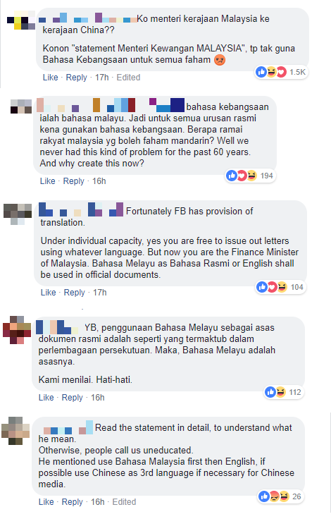 M'sians Outraged That Lge Used Mandarin In Mof Official Statement - World Of Buzz 3