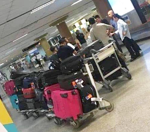 Najib Razak Rosmah Mansor Langkawi Airport Luggage 20180617
