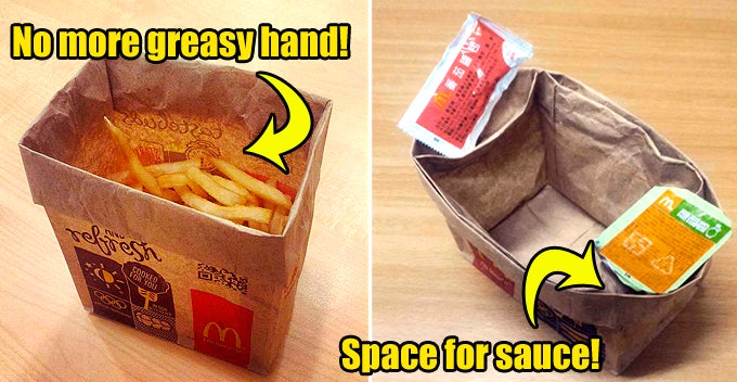 this new mcdonalds hack lets you effortlessly enjoy fries and dip into two sauces world of buzz