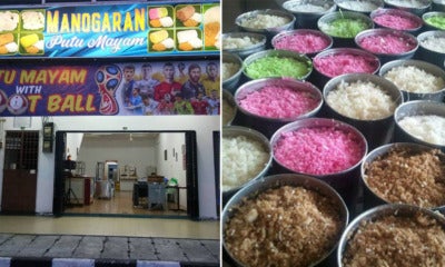 This Shop In Ipoh Serves 24 Kinds Of Unique Putumayam For Football Fans Every Night - World Of Buzz