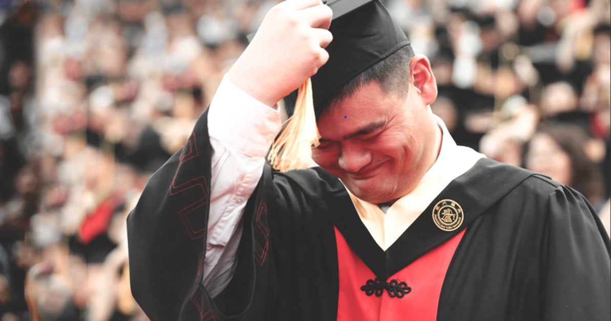 At Age 38, Yao Ming Shows It'S Never Too Late To Get Your Degree - World Of Buzz