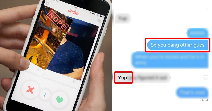 Bored Gf Hooks Up With Other Guys On Tinder While Bf Is Busy Serving The Nation - World Of Buzz