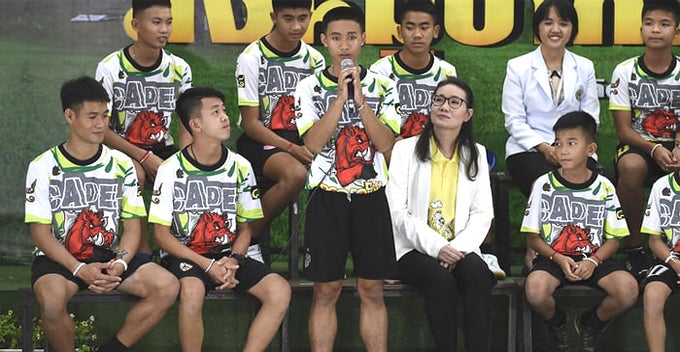 For The First Time, Thai Footballers Recount Terrifying Experience Of Getting Trapped In Cave - World Of Buzz