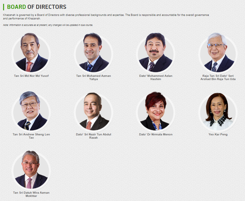 Khazanah Nasional's Entire Board Of Directors Have All Officially Resigned - WORLD OF BUZZ