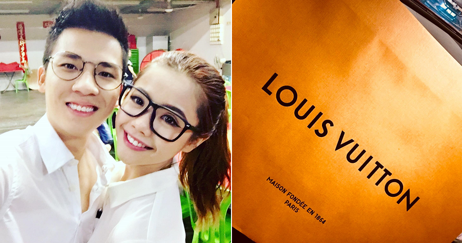 Loving Bf Worked Hard and Bought Louis Vuitton For Gf Because She Has Back Pain - WORLD OF BUZZ
