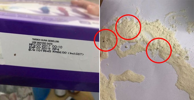 M'Sian Mother Shockingly Finds Baby Cockroaches Inside Baby Milk Formula - World Of Buzz