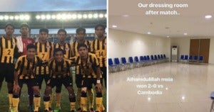 M'sian Under-19 Football Team Follow Japan & Clean Dressing Room After Beating Cambodia 2-0 - WORLD OF BUZZ
