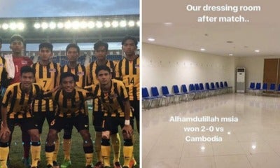 M'Sian Under-19 Football Team Follow Japan &Amp; Clean Dressing Room After Beating Cambodia 2-0 - World Of Buzz