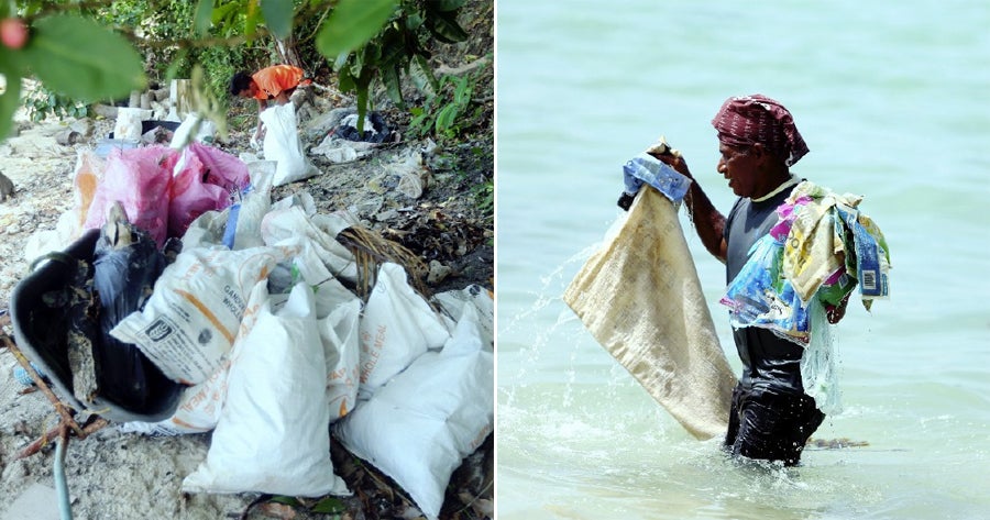 Refrigerators, Tv Sets &Amp; Car Bumpers Found Among Loads Of Sea Garbage At Sabah Resorts - World Of Buzz