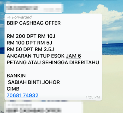 This Scam Is Misusing Tun M Bank Negara Finance Ministry S Name To Cheat M Sians World Of Buzz