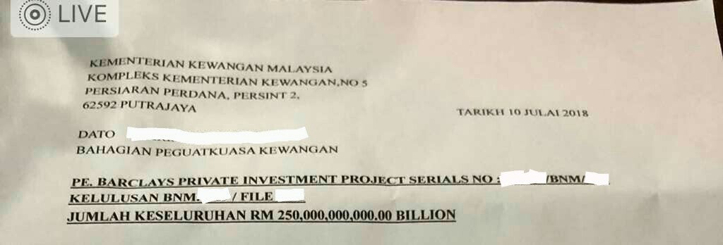 This Scam Is Misusing Tun M Bank Negara Finance Ministry S Name To Cheat M Sians World Of Buzz
