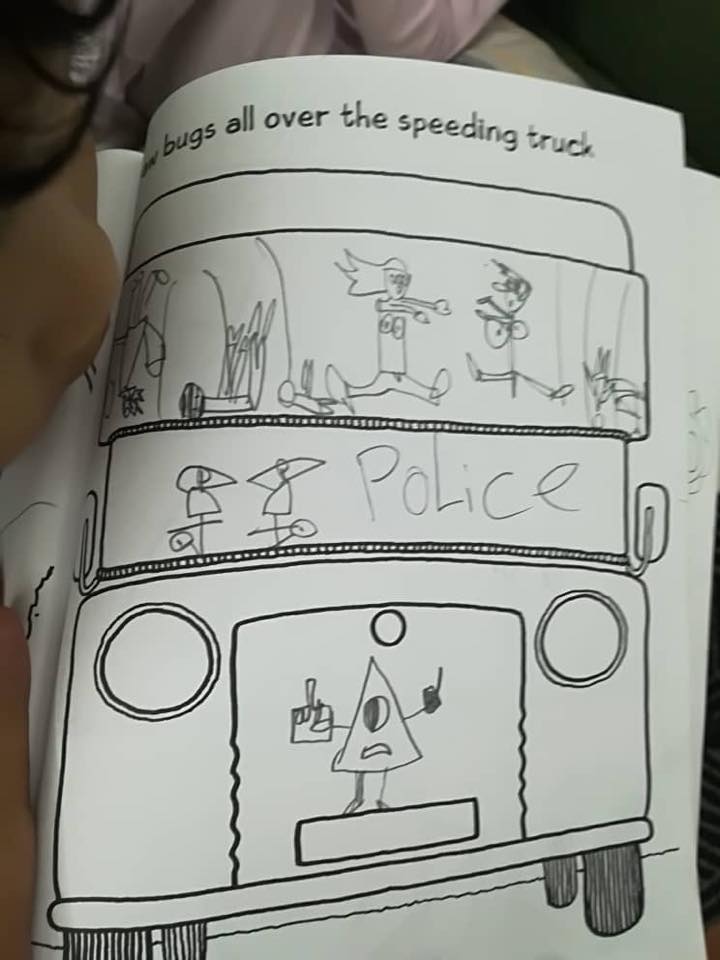 Shocked And Worried After Going Through Her 8-Year-Old Niece's Book. - World Of Buzz