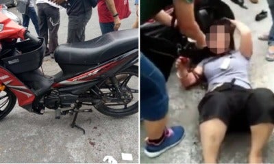Snatch Theft Victim Dragged Few Metres After Hair Gets Stuck To Chain Of Robber'S Bike - World Of Buzz