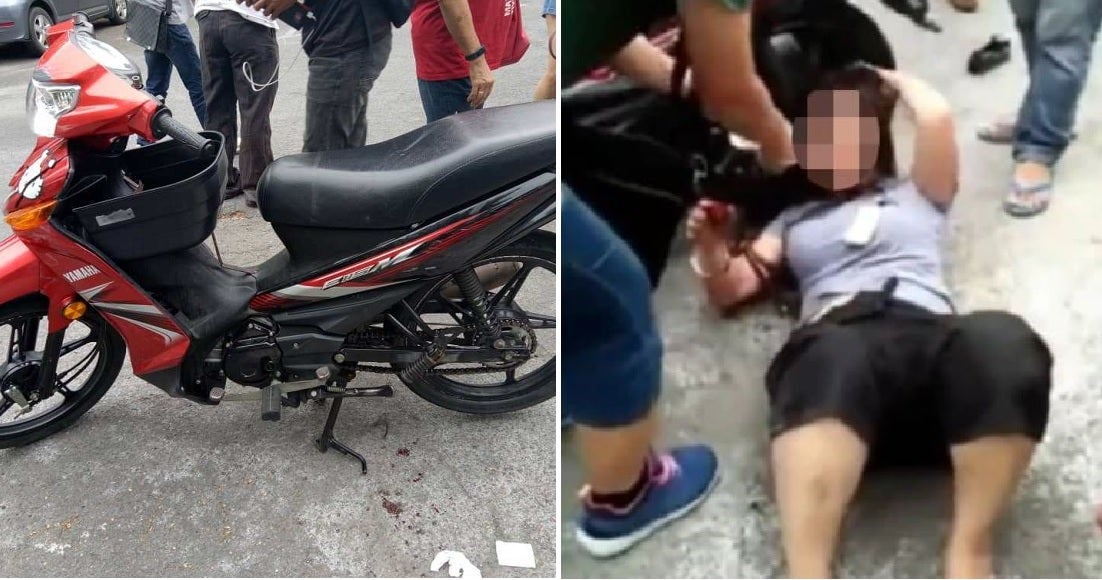 Snatch Theft Victim Dragged Few Metres After Hair Gets Stuck To Chain Of Robber'S Bike - World Of Buzz