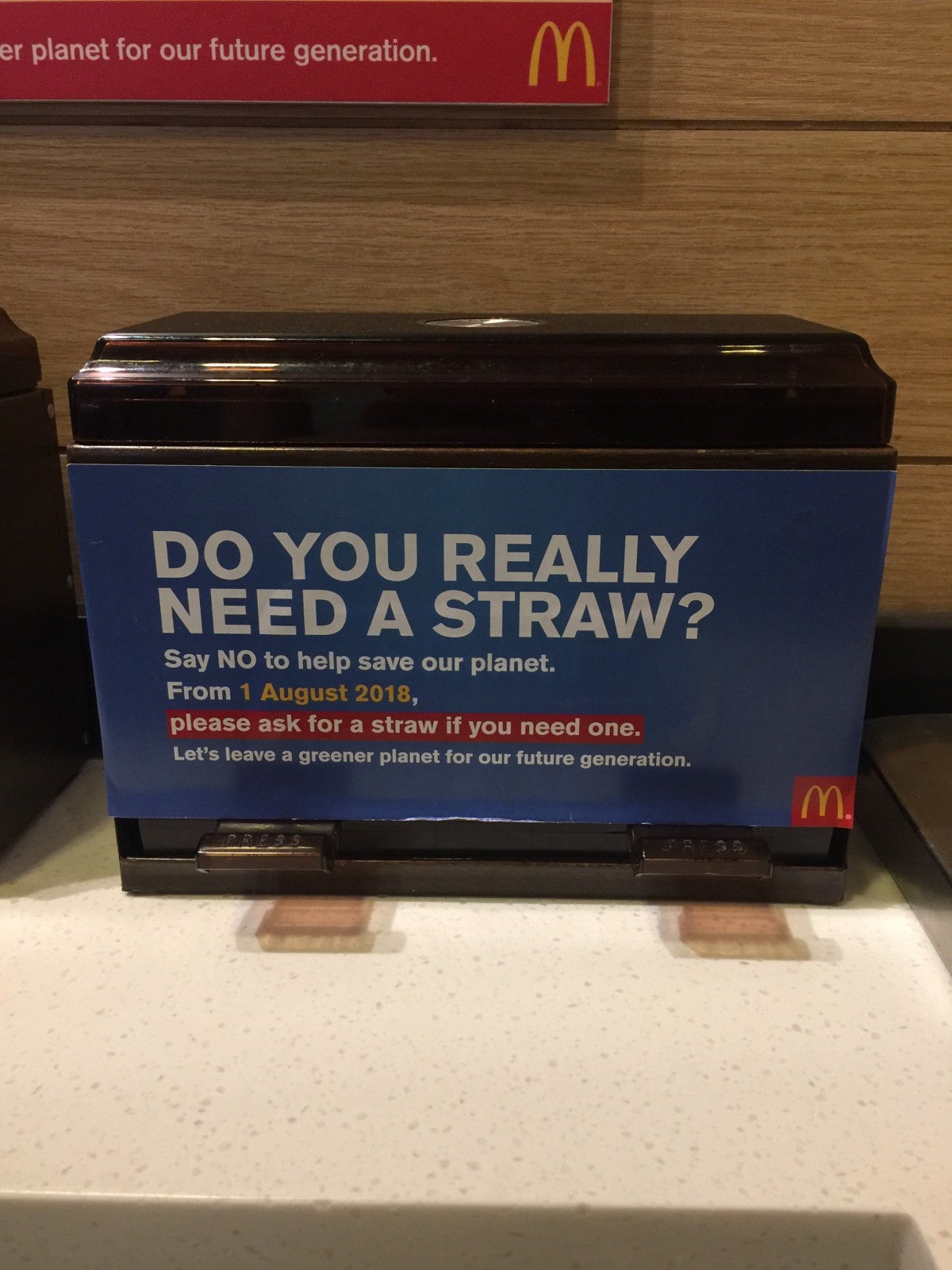 Starting August 1, McDonald's Malaysia Will Stop Providing Plastic Straws Automatically - WORLD OF BUZZ 1