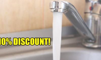 Starting August, All Households In Perak Will Be Able To Enjoy 10% Discount On Water Bills - World Of Buzz 2