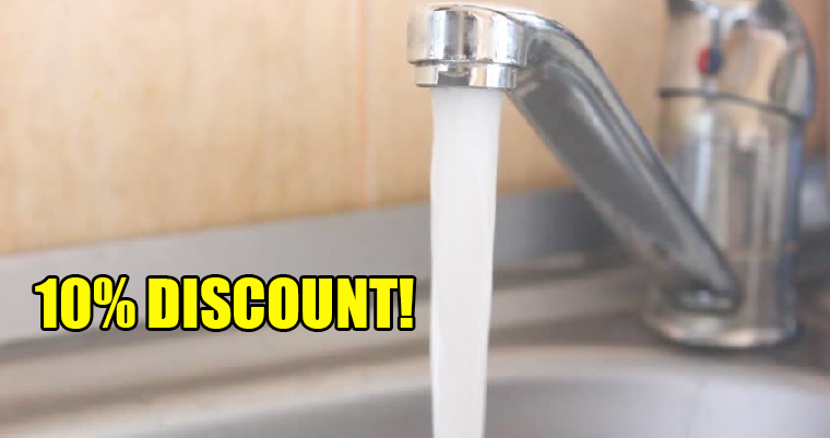 Starting August, All Households in Perak Will Be Able to Enjoy 10% Discount on Water Bills - WORLD OF BUZZ 2