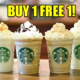 You Can Now Enjoy Buy 1 Free 1 Starbucks Handcrafted Beverages Until 30 Sept! - World Of Buzz 1
