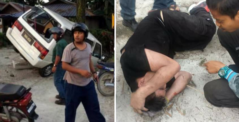 young malaysian lady gets kidnapped civilians come to the rescue and beat up culprits world of buzz