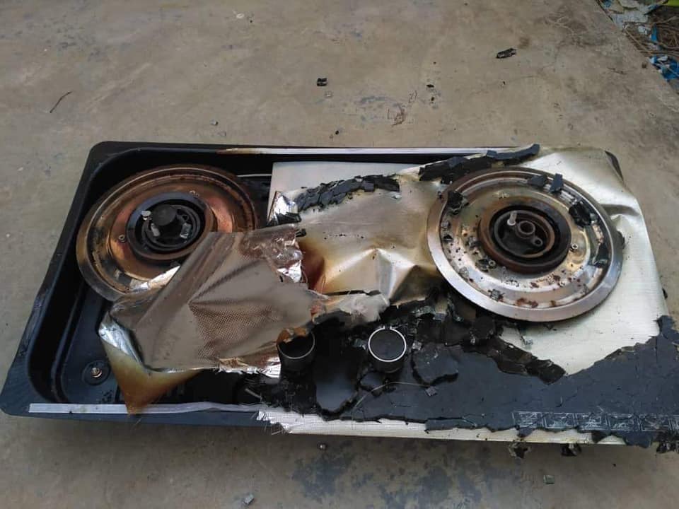 2yo M'sian Boy Suffers Second-Degree Burns After Stove in Kitchen Explodes - WORLD OF BUZZ
