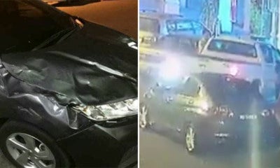 4X4 Truck Rams Into Double-Parked Honda As No One Showed Up After Honking For 30 Mins - World Of Buzz
