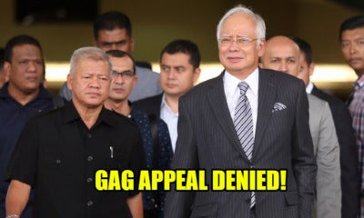 Breaking: Najib'S Appeal For A Gag Order Has Been Repealled! - World Of Buzz