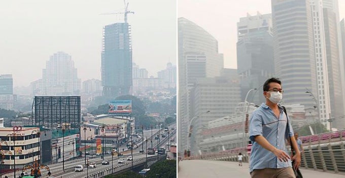 Haze Incoming: Klang Air Pollution Index Already At 65 by 8am Today - WORLD OF BUZZ