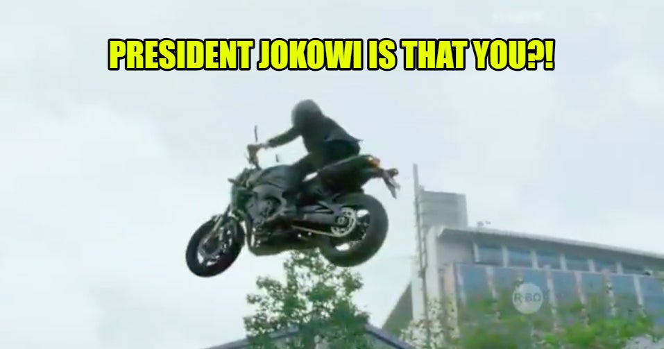 Indonesian President Performs Stunts And Rides Motorbike In Epic Opening Asean Games Video - World Of Buzz 1