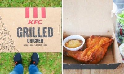 Kfc Singapore Just Started Serving Grilled Chicken With Salad &Amp; People Are Obsessed With It! - World Of Buzz