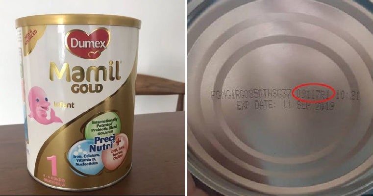 M'sian-Manufactured Dumex Infant Milk Formula Recalled in Singapore After Harmful Bacteria Detected - WORLD OF BUZZ