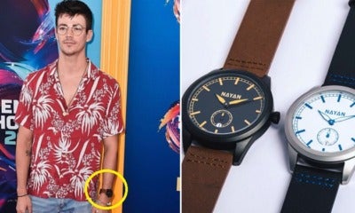 Sabahan Watch Brand Spotted On Wrist Of 'The Flash' Actor At Teen Choice Awards - World Of Buzz