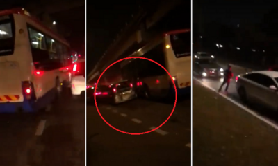 Watch: Rapidkl Bus Hits Over 20 Cars In Real Life Gta Joyride - World Of Buzz