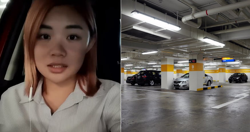woman shares how drunk man tried to break into her car in mall basement world of buzz