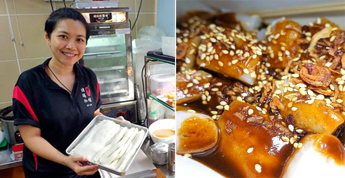 Woman Tired Of Office Routine Quits High-Paying Job To Sell Chee Cheong Fun - World Of Buzz