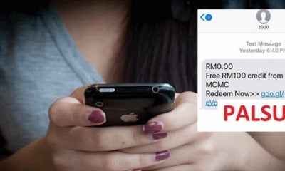 Beware Of This Mcmc Sms Scam That Offers Rm100 Credit - World Of Buzz 4