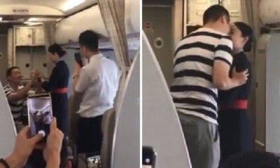 Flight Attendant Gets Fired After Accepting Bf'S Romantic In-Flight Proposal - World Of Buzz 3