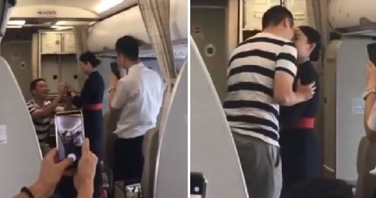 Flight Attendant Gets Fired After Accepting Bf'S Romantic In-Flight Proposal - World Of Buzz 3