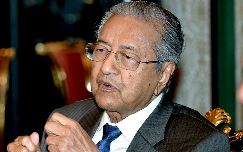Fmt Mahathir Mohamad Bernama 309180