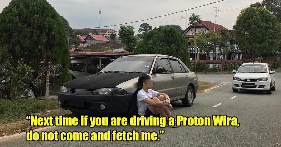 girl refuses to get in car after discovering msian guy drives a proton wira world of buzz 1